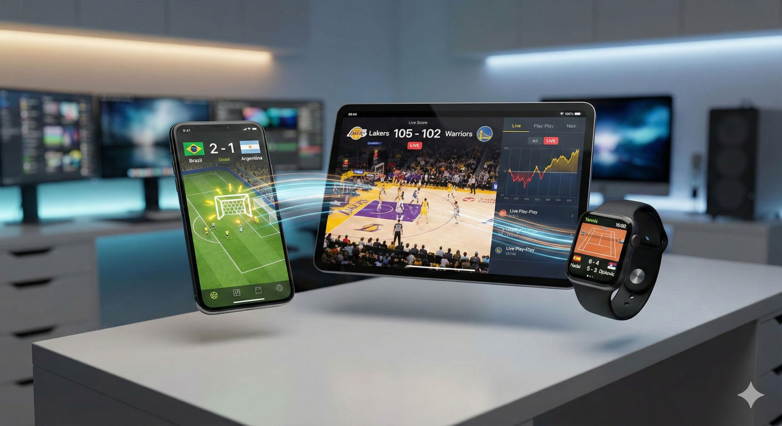 aparelhos digitais interface esportes